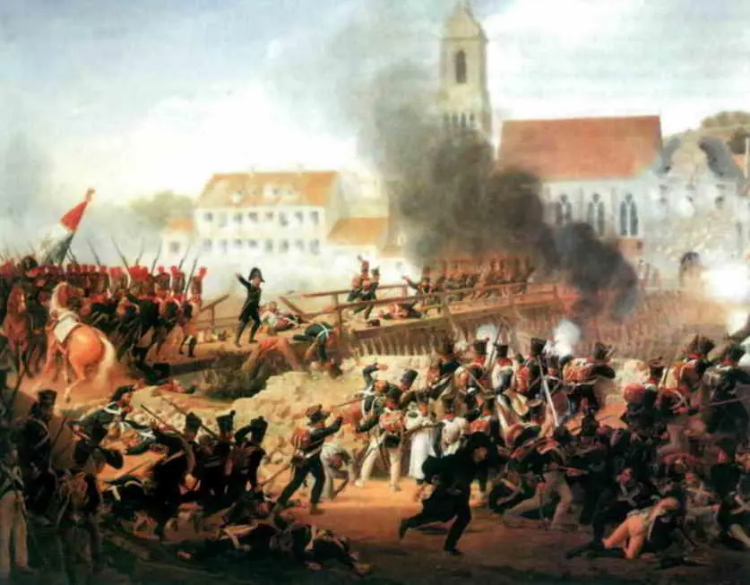 Л Эрсан Штурм Лансхута 21 апреля 1809 г Версальский музей В центре картины - фото 148