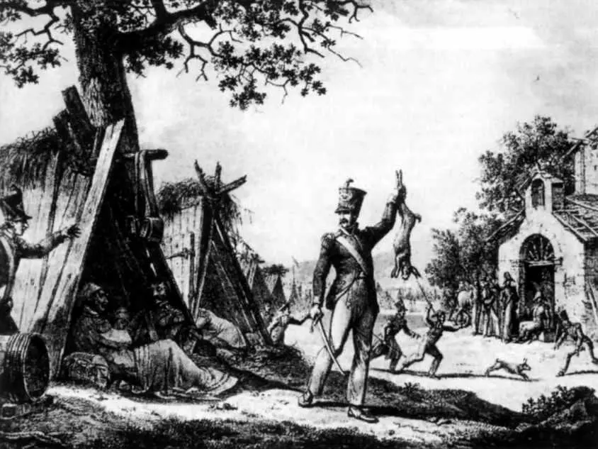 Бакле дАльб Французский лагерь в Испании Эти ужасы Великой Армии вновь - фото 165