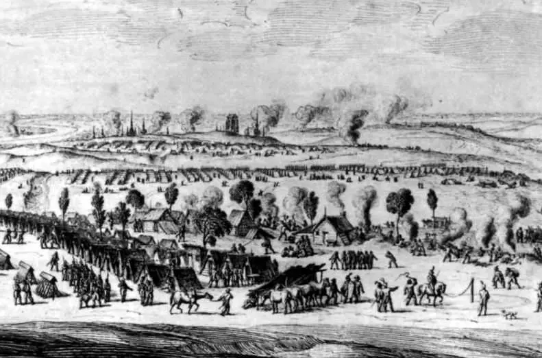 Б Зис Лагерь французской армии поблизости от Данцига май 1807 г Рисунок с - фото 170