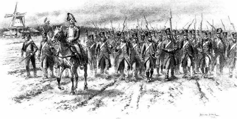 Э Детайль Северная армия 1815 г на марше Кампания 1814 г еще более - фото 180