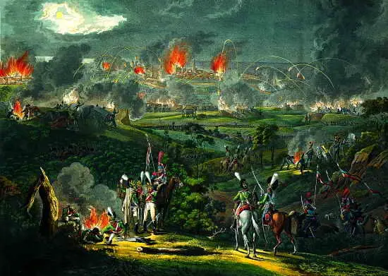 ИР Ругендас Осада Данцига в 1807 г Раскрашенная гравюра На переднем - фото 182