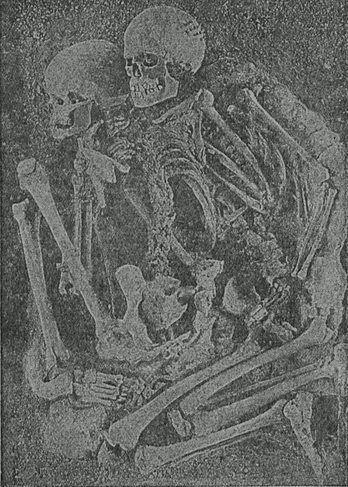 Рис 50 Скелеты двух представителей каменного века найденные в так называемой - фото 50