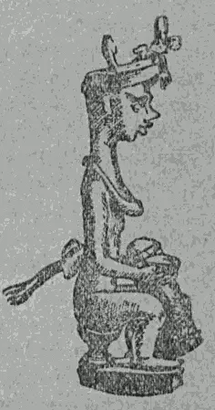 Рис 55 Изображение духапредка на острове Борнео Старухахозяйка накрывала - фото 55