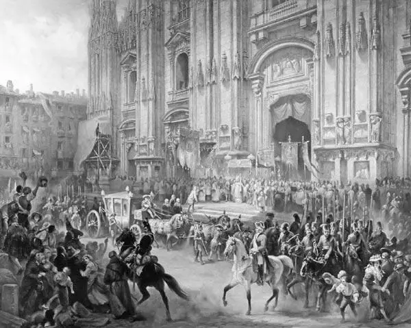 А И Шарлемань Торжественная встреча Суворова в Милане в апреле 1799 года - фото 86