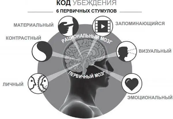 Рис 41Шесть стимулов Вот почему мы называем это языком Подобная аналогия - фото 24