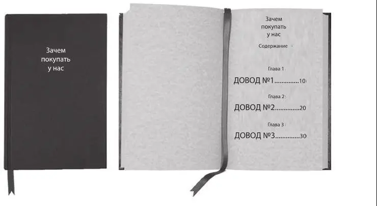Рис 61Книга доводов Ваши доводы названия трех глав вашей книги три это - фото 60