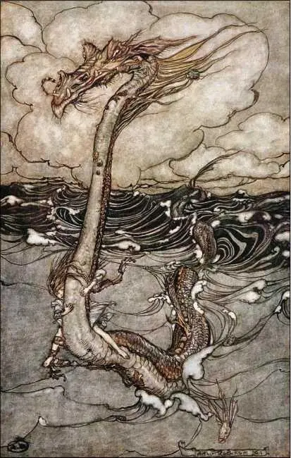 ЧАСТЬ ВТОРАЯ Аноним МОРСКОЙ ЗМЕЙ СПАСАЕТ КОМАНДУ 1910 Пер В Барсукова - фото 29