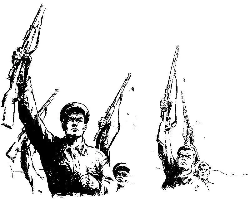 Артиллеристы продолжали бить по расположению фашистских войск тяжелыми - фото 13