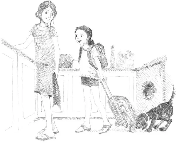 Энн оглянулась на щенка и прыснула тот пытался грызть колёсики чемодана Какой - фото 2