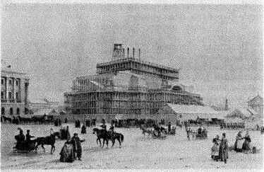 Исаакиевская площадь Литография с рисунка ОР Монферрана 1830е гг Роты - фото 48