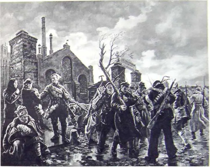 Такие картины можно было увидеть осенью 1918 года у каждой фабрика в - фото 48