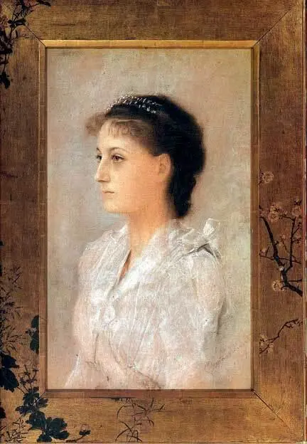 Густав Климт Портрет Эмилии Флёге в 17 лет 1891 Густав Климт Портрет Хелены - фото 24