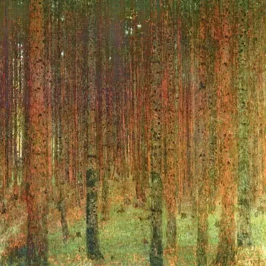 Густав Климт Сосновый лес 1901 Густав Климт Пруд в замке Каммер на озере - фото 58