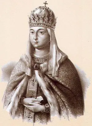 Царица Евдокия вторая жена Михаила Федоровича Рисунок XIX в В этой - фото 27