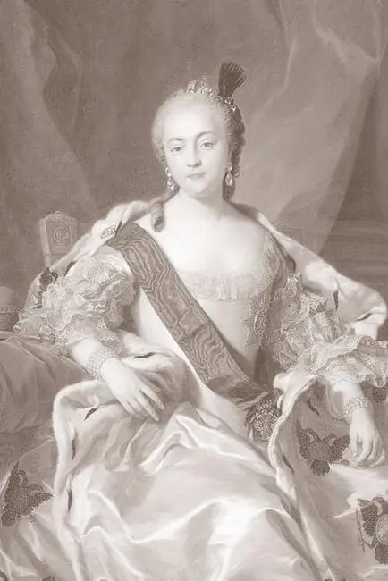 Елизавета Петровна Художник К Ванлоо 1760 г Рано утром Елизавета с балкона - фото 53