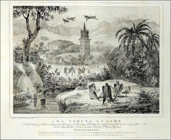 Лунный пейзаж Милан ок 1836 Сальваторе Фергола Открытия совершенные - фото 13