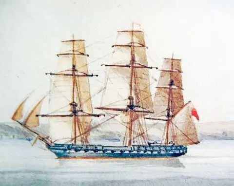 Фрегат Меандр HMS Meander TNA ADM 3441934 5 17 июля 1855 г фрегат - фото 99