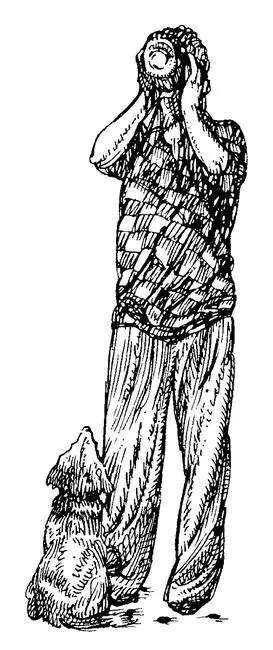 После этого он съел огурец сам Поужинали колбасой захваченной из дому - фото 26