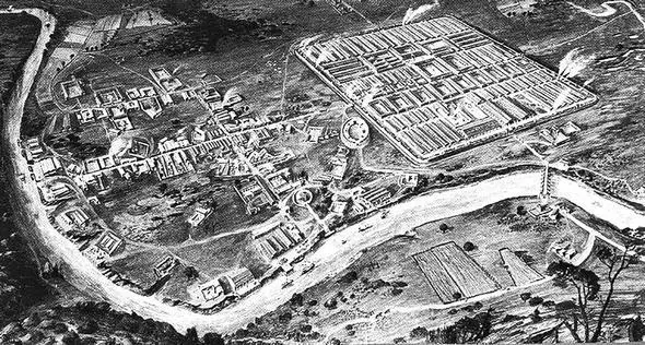Рис 1 31 Римский Форпост 59 BC Следы римской градостроительной структуры - фото 48