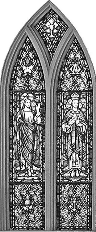 Рис 1 37 Pointed arch Рис 138 Но наиболее узнаваемым элементом - фото 54