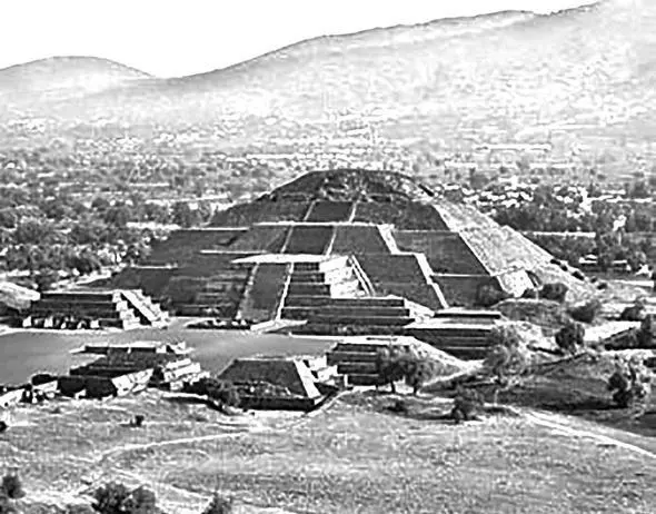 Рис 1 41 Руины Teotihuacan Мексика 100 ВС 8 век AD Протянувшаяся на 3 - фото 61