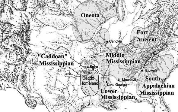 Рис 1 53 Столица империи Cahokia была основана в стратегической точке - фото 81
