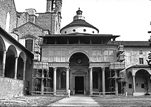 Рис 21 Pazzi Chapel Santa Croce Флоренция Италия 14401461 Filippo - фото 97