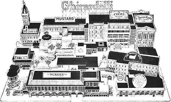 Рис 9 36 Ghirardelli Square San Francisco California 1965 Bernardi and - фото 660
