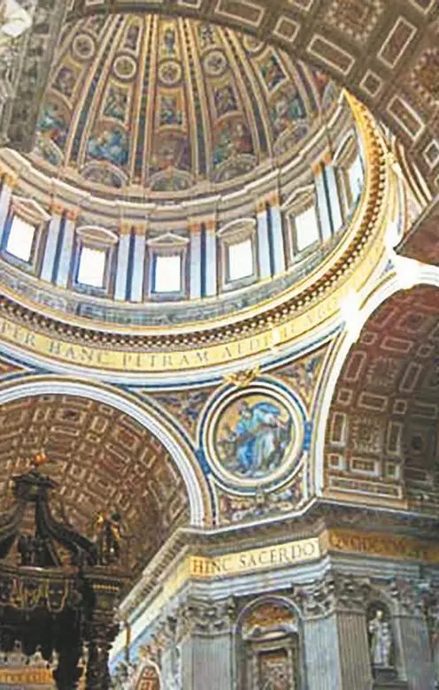 St Peters Рим 15061626 Bramante Raphael Sangallo Michellangelo - фото 729