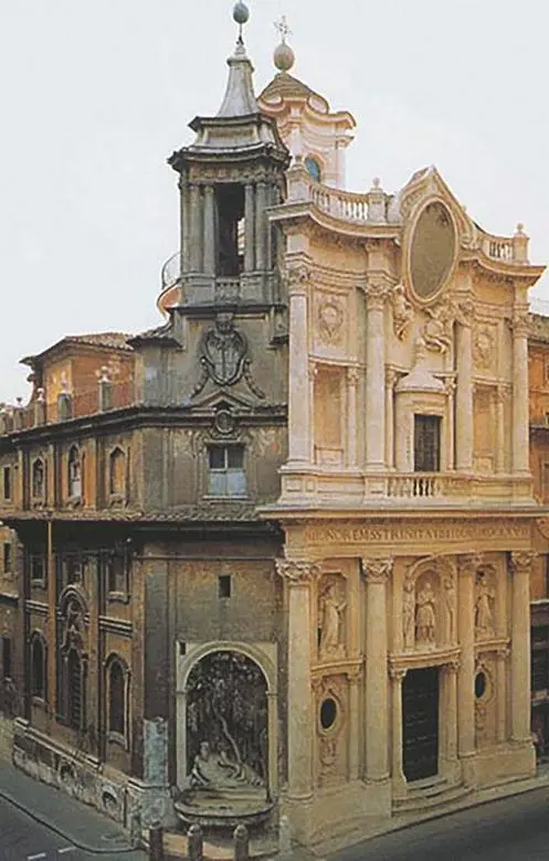 San Carlo alle Quattro Fontane Рим Италия 16341682 Francesco Borromini - фото 730