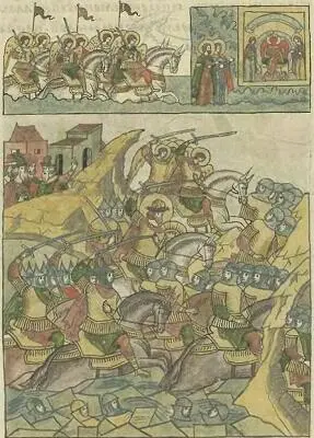 Ледовое побоище Миниатюра Лицевого летописного свода XVI в Кроме этого - фото 40