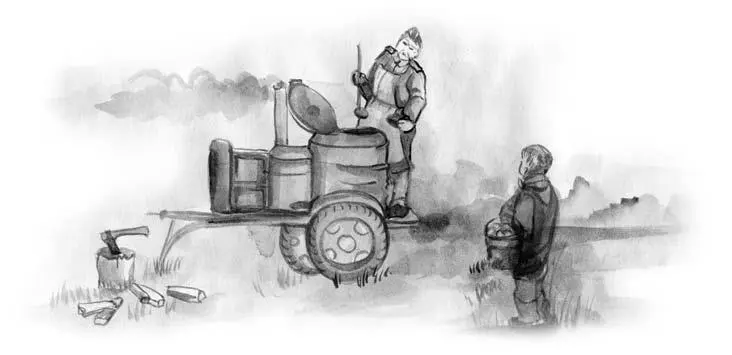 В июне 1945 года Аня Стогова служила переводчицей в санитарном отделе штаба - фото 18