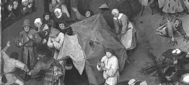 Рис 26 Зрители с балкона взирают на театральное представление популярного - фото 31