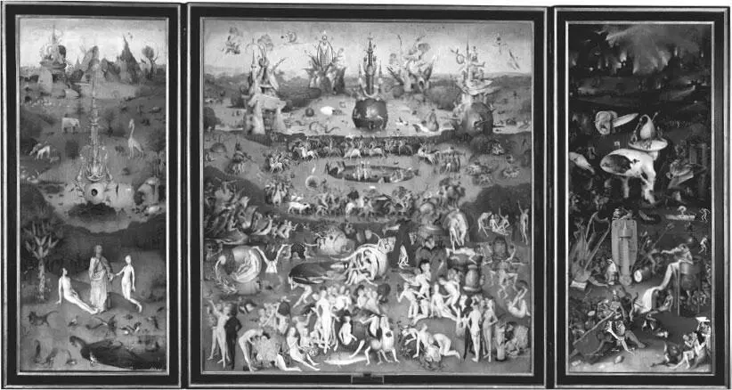 Рис 2 Триптих Сад земных наслаждений ок 14901500 гг Museo del Prado - фото 128