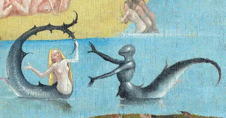 Рис 20 а Тритон и русалка традиционные для Средневековья аллегории греха - фото 150