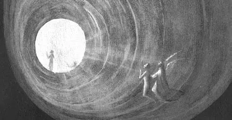 Рис 39 Ангел ведёт душу в святая святых двое других уже входят в сакральное - фото 186