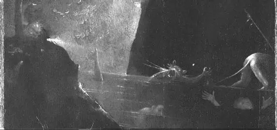 Рис 41 а Грешники тонут в водах огненной реки преследуемые воинственным - фото 188