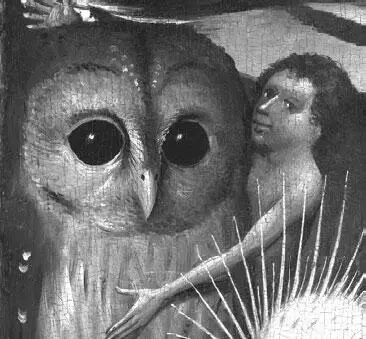Рис 9 б Юноша ласкает сову читай силы зла ереси Центральная панель - фото 309