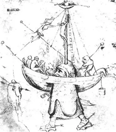 Рис 28 б Рисунок сделанный по мотивам Босха ок 1516 г Akademie der - фото 533