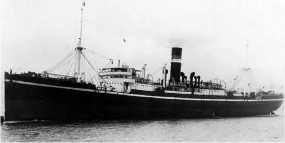 Британский пароход Манипур торпедированный U 57 17 июля 1940 года во время - фото 55