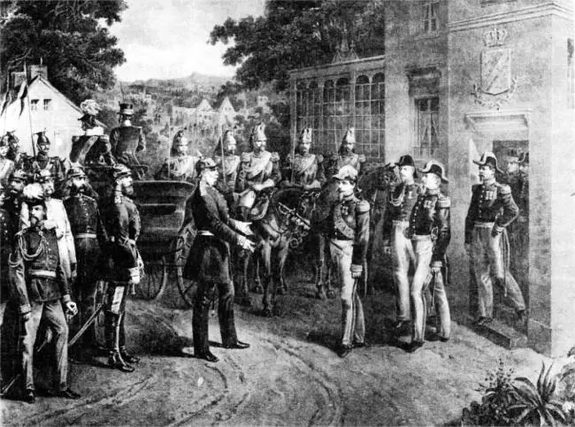 Капитуляция Наполеона III под Седаном 1 сентября 1870 г Покушение А - фото 44
