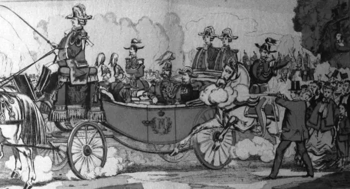 Покушение А Березовского на жизнь Александра II в Булонском лесу 1867 г - фото 45