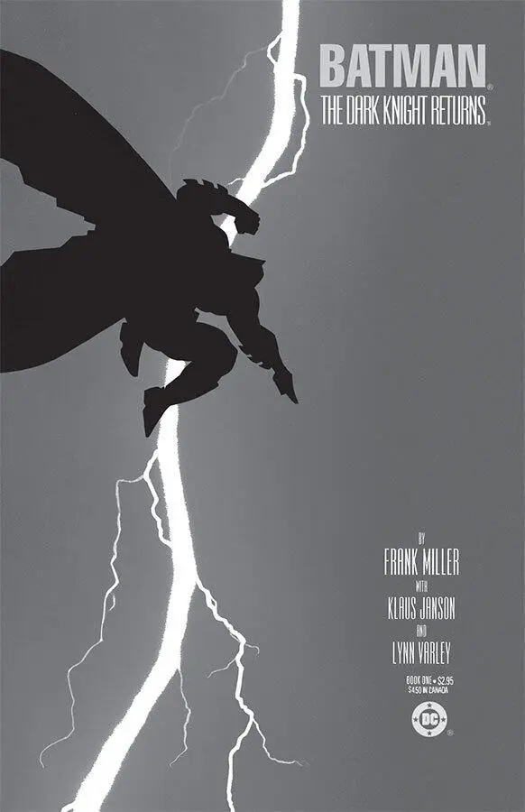 Бэтмен Возвращение Темного Рыцаря 1 обложка Фрэнка Миллера DC Comics - фото 12