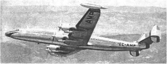 Золотой век поршневой авиации Локхид Констеллейшн 30 июня 1956 года - фото 101