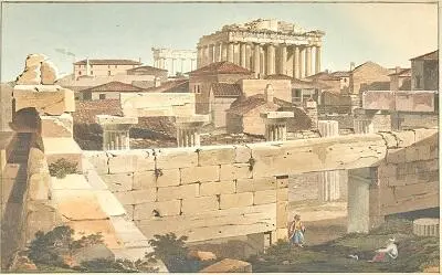 Парфенон Вид с запада Цезарь предоставил городу значительные средства для - фото 5