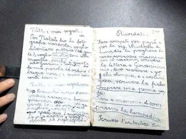 Две странички детского дневника АА АА 12 лет на острове Эльба АА на - фото 31