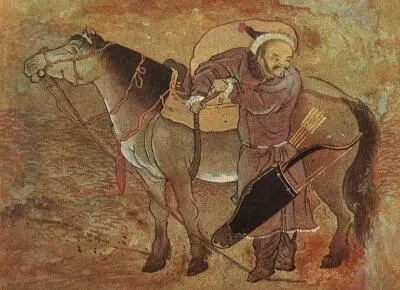 Рис 5 Монгол и его боевой конь китайский рисунок XIV в Оставшийся один на - фото 7