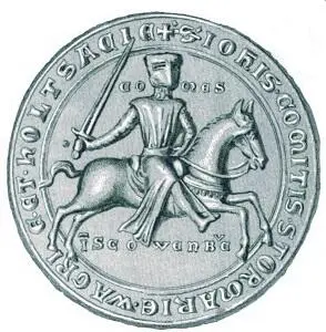 Печать Иоганна I графа Гольштейн 1263 12471259 гг LübBS VIII S 6 - фото 57
