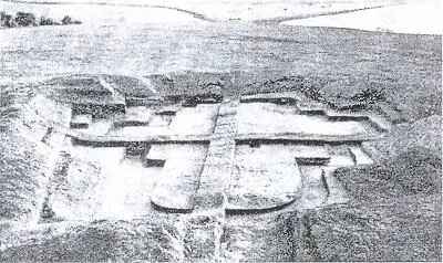 Рис 9 Фундаменты церкви Нового Ольгова городка Раскопки 1970 г Общий вид - фото 66
