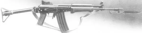 Финский 762мм автомат M 6276 ТП с характерным штыкножом Финский солдат - фото 63